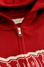 Load image into Gallery viewer, RED ZIP-HOODIE
