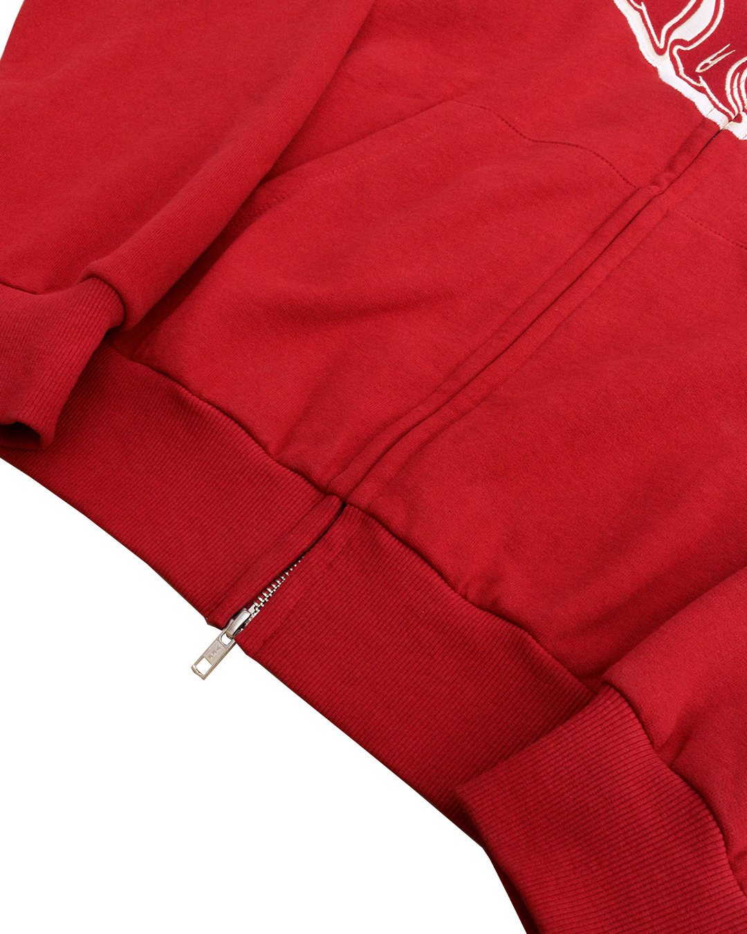 RED ZIP-HOODIE – ommochrom