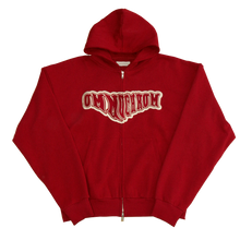 Load image into Gallery viewer, RED ZIP-HOODIE
