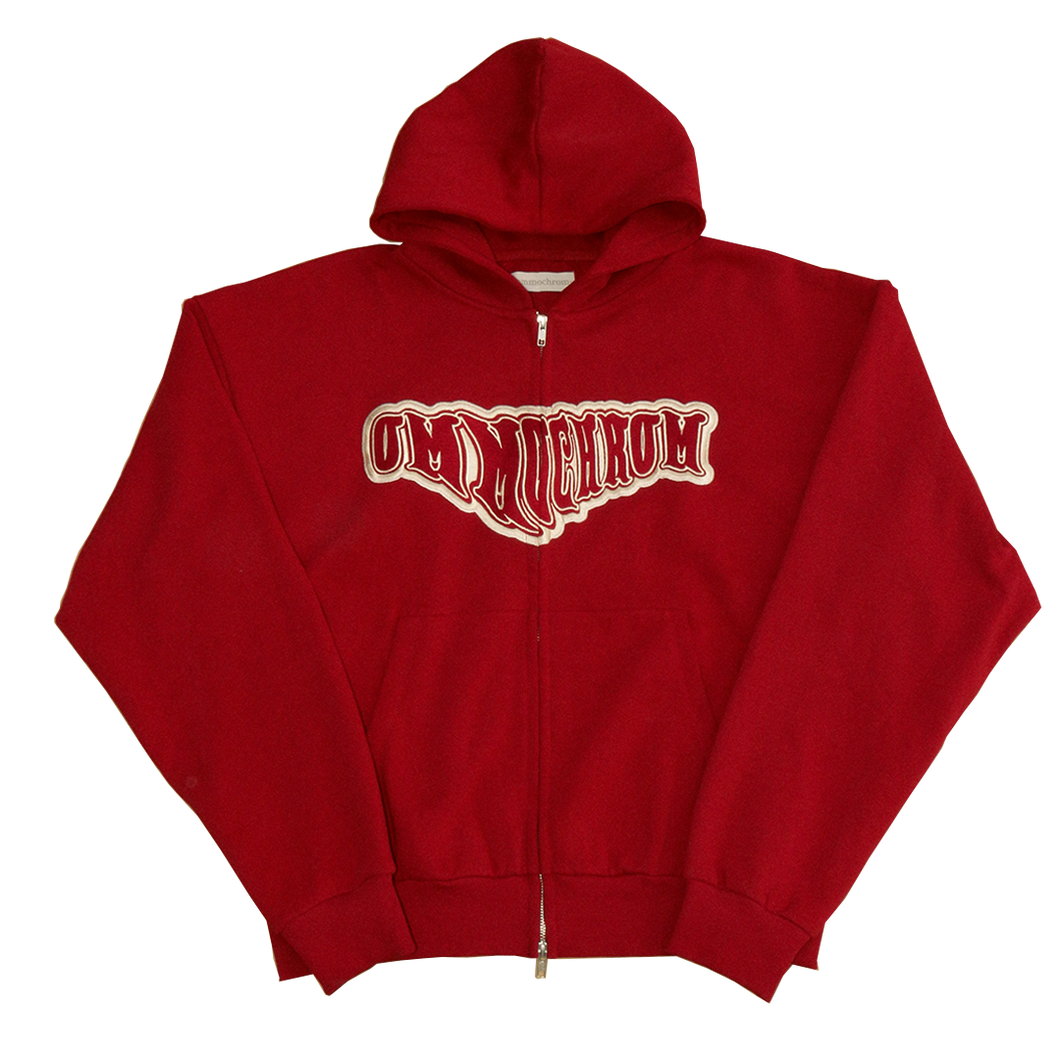 RED ZIP-HOODIE