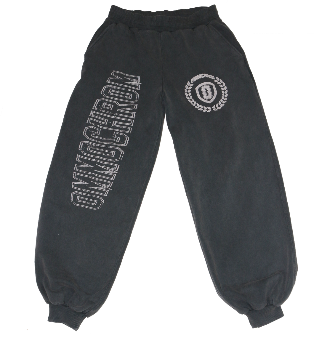 ANTHRACITE WASHED SWEATPANTS